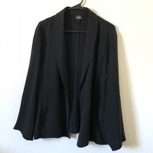 Eileen Fisher Open Silk Blazer